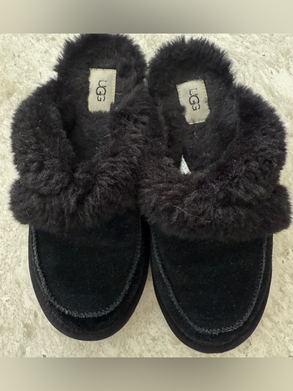 UGG Black Womens Slipper Mule 9